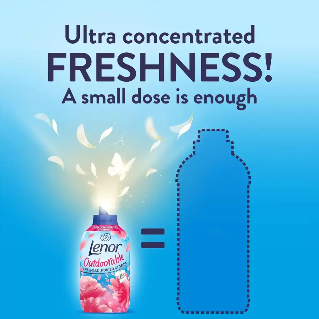Lenor Outdoorable Fabric Conditioner 480 Washes – Floral Fresh Scent Lenor Outdoorable Fabric Conditioner 480 Washes – Floral Fresh Scent