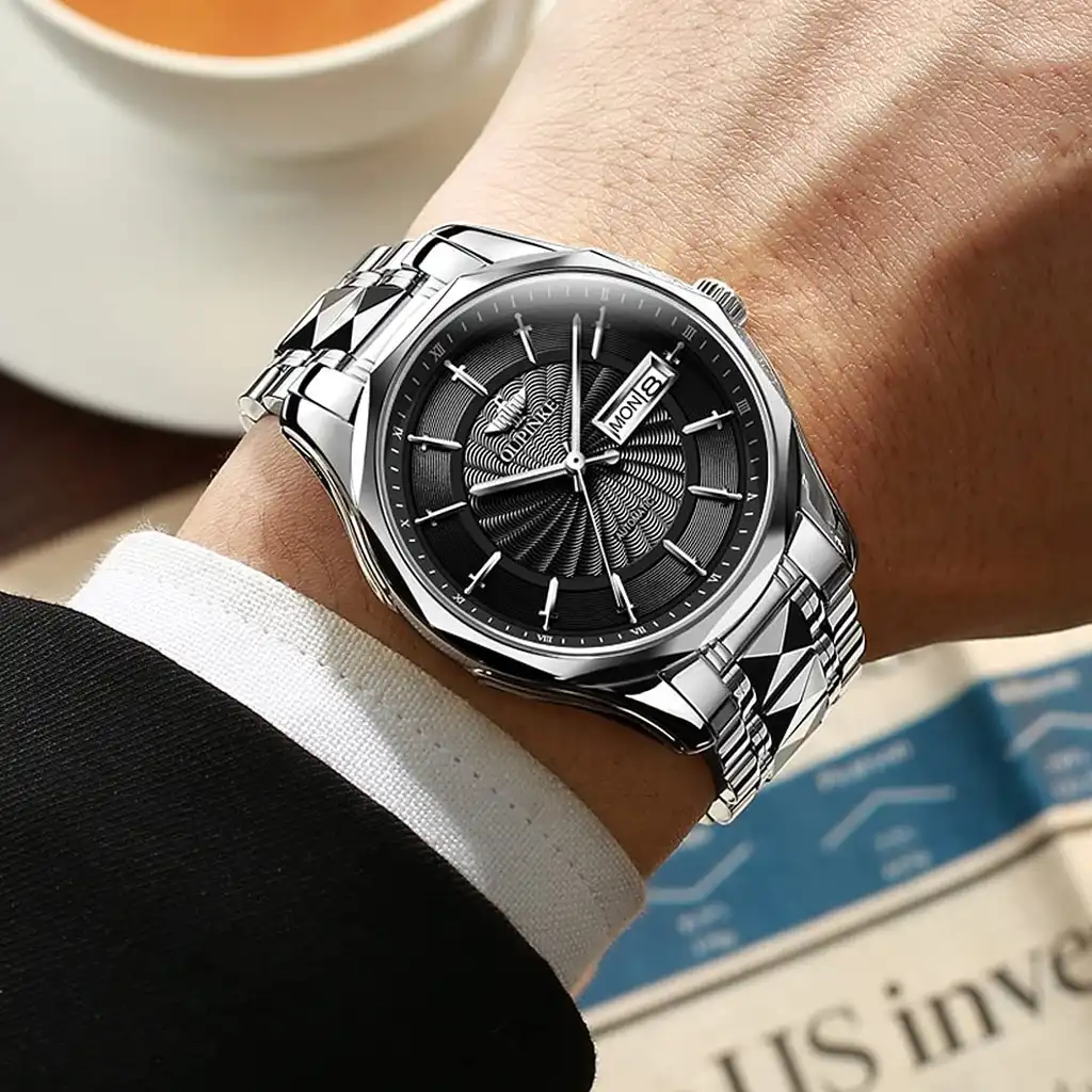 Men’s Automatic Stainless Steel Watch – Waterproof Men’s Automatic Stainless Steel Watch – Waterproof