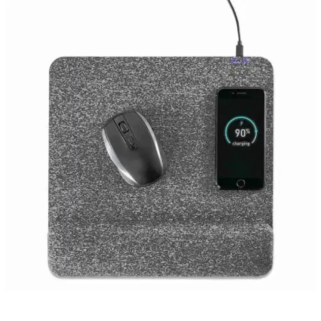 Allsop PowerTrack Wireless Charging Mouse Pad – Plush Comfort Allsop PowerTrack Wireless Charging Mouse Pad – Plush Comfort