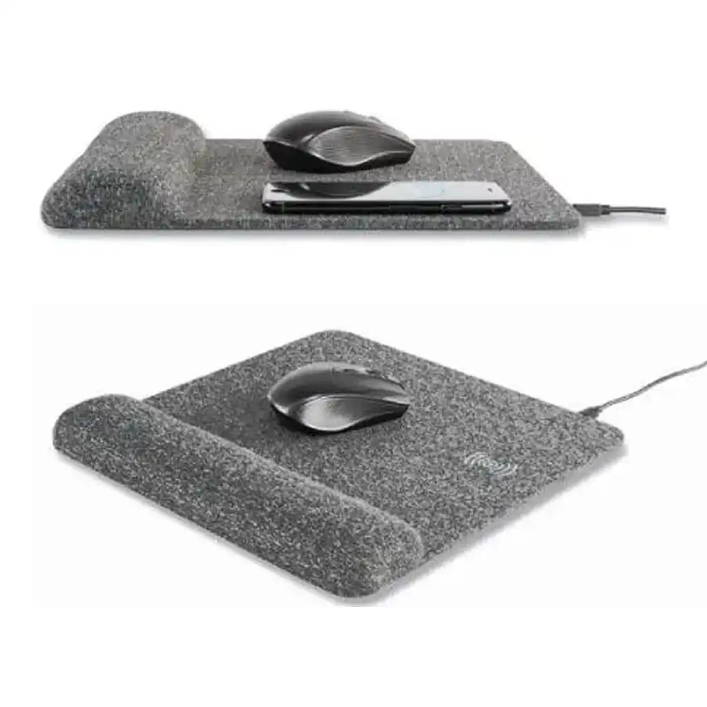 Allsop PowerTrack Wireless Charging Mouse Pad – Plush Comfort Allsop PowerTrack Wireless Charging Mouse Pad – Plush Comfort
