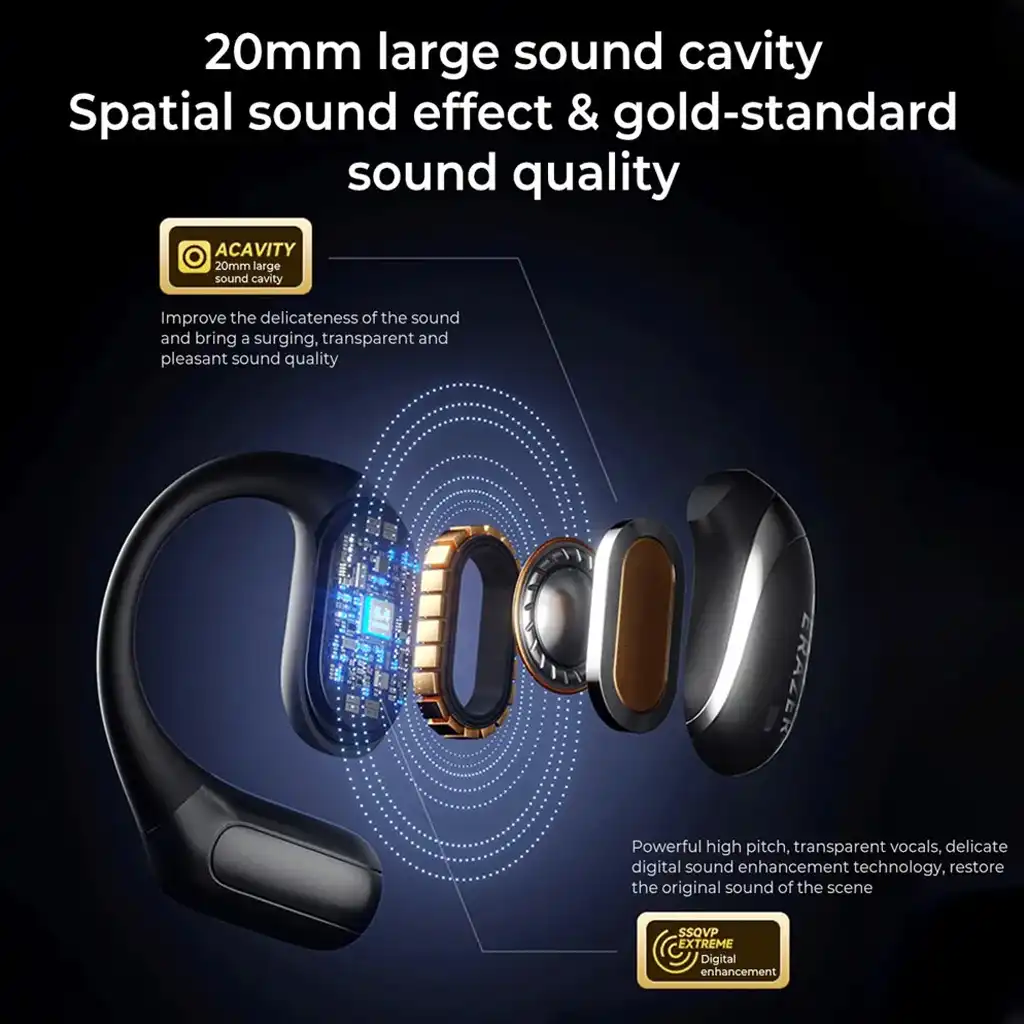 Lenovo ERAZER X9 TWS Bluetooth Earbuds – ENC, 84H Play, LED Display Lenovo ERAZER X9 TWS Bluetooth Earbuds – ENC, 84H Play, LED Display