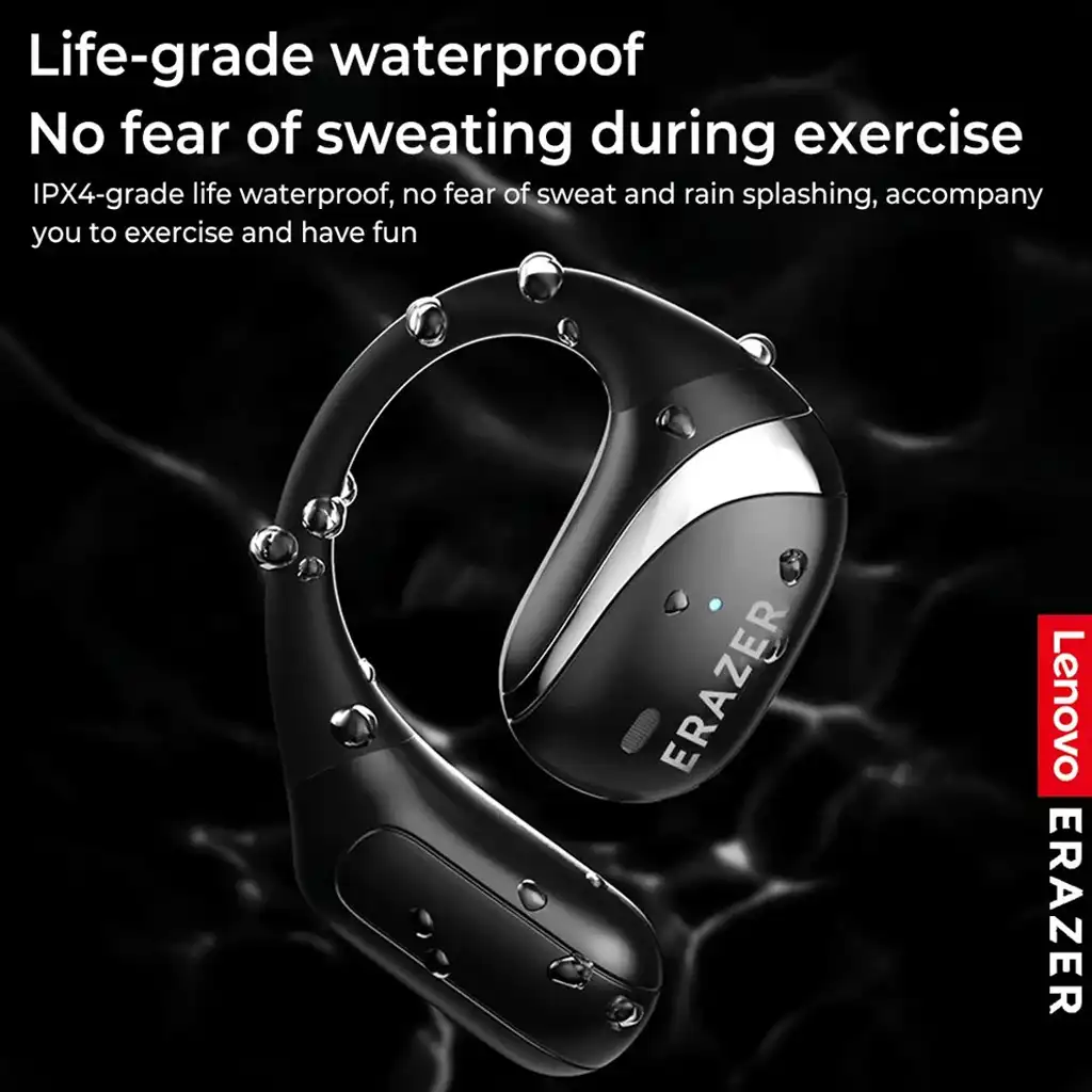 Lenovo ERAZER X9 TWS Bluetooth Earbuds – ENC, 84H Play, LED Display Lenovo ERAZER X9 TWS Bluetooth Earbuds – ENC, 84H Play, LED Display