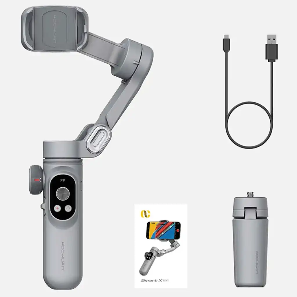 Aochuan Smart X Pro 3-Axis Gimbal Ideal for Vlogs & Videography Aochuan Smart X Pro 3-Axis Gimbal Ideal for Vlogs & Videography