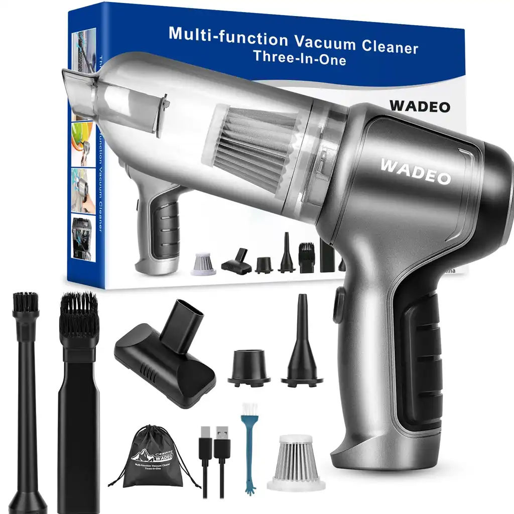 WADEO 18000PA Cordless Handheld Vacuum Cleaner for Pet Hair & Car Cleaning WADEO 18000PA Cordless Handheld Vacuum Cleaner for Pet Hair & Car Cleaning