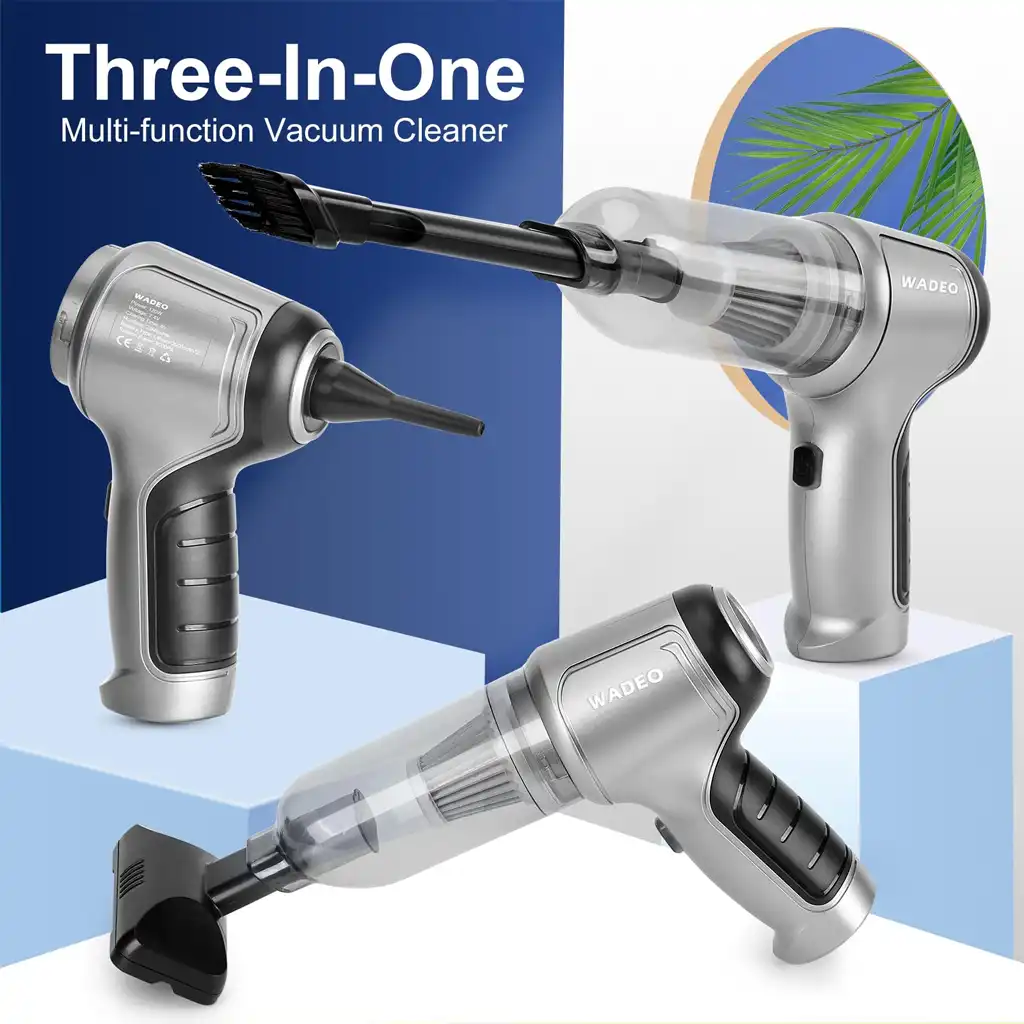 WADEO 18000PA Cordless Handheld Vacuum Cleaner for Pet Hair & Car Cleaning WADEO 18000PA Cordless Handheld Vacuum Cleaner for Pet Hair & Car Cleaning