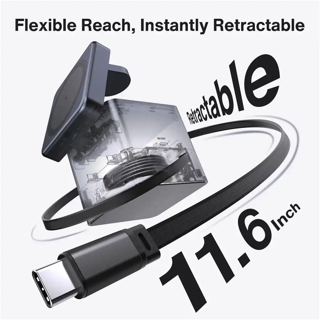 5-in-1 Wireless Charging Station Cube 65W for for Apple iPhone, Watch & AirPods 5-in-1 Wireless Charging Station Cube 65W for for Apple iPhone, Watch & AirPods
