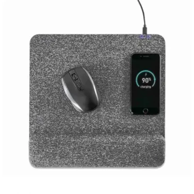 Allsop PowerTrack Wireless Charging Mouse Pad – Plush Comfort