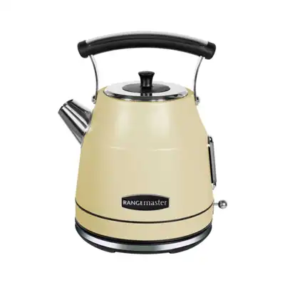 Rangemaster RMCLDK201CM Quiet Boil Cordless Kettle 1.7L - Cream