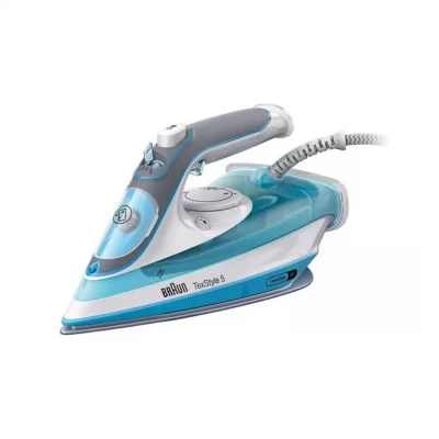 Braun SI5008BL TexStyle 5 Steam Iron – 2600W, Ceramic Soleplate